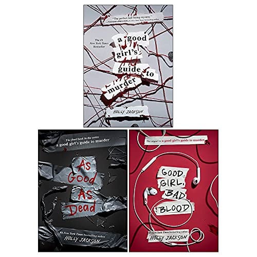 Cover of Holly Jackson 3 Books Collection Set (A Good Girl's Guide to Murder, Good Girl, Bad Blood, As Good as Dead)
