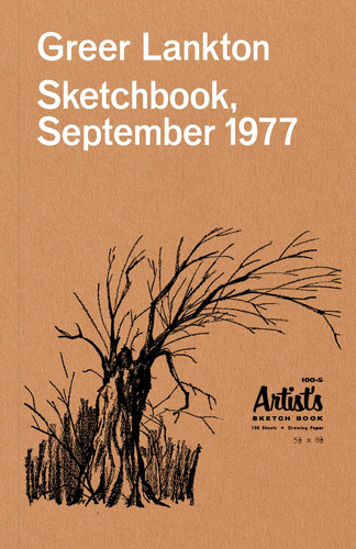 Cover of Sketchbook, September 1977