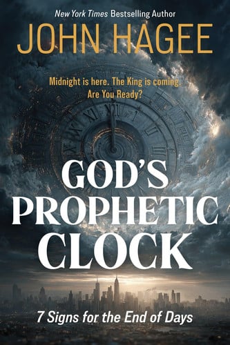 Cover of God's Prophetic Clock: 7 Signs for the End of Days