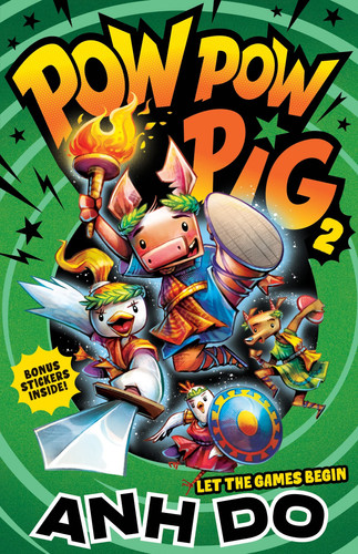 Cover of Let the Games Begin: Pow Pow Pig 2