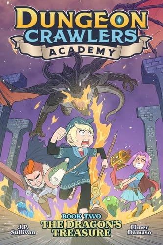 Cover of Dungeon Crawlers Academy Book 2: The Dragon's Treasure