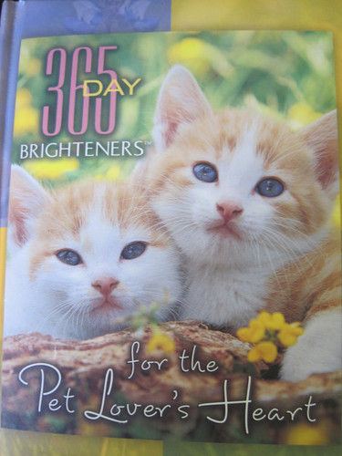 Cover of 365 Day Brighteners for the Pet Lover's Heart