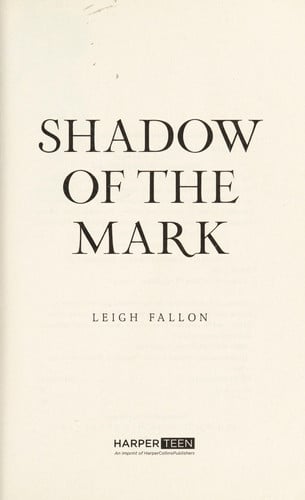 Cover of Shadow of the Mark