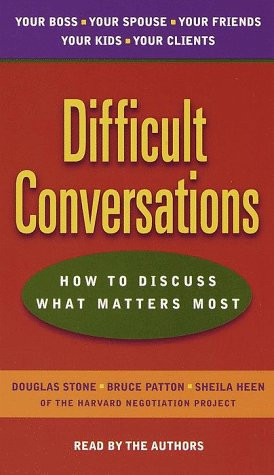 Cover of Difficult Conversations