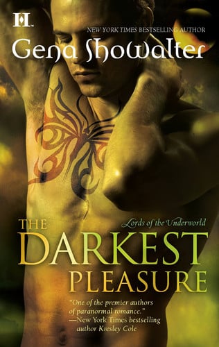 Cover of The Darkest Pleasure (Lords of the Underworld, #3)