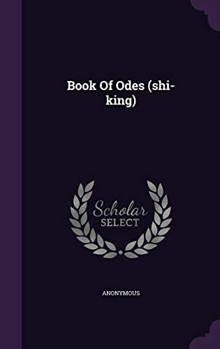 Cover of Book of Odes (Shi-King)