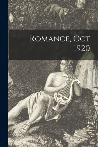 Cover of Romance, Oct 1920