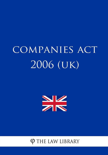 Cover of Companies Act 2006 (UK), Uk Law, English Law, Human Rights Act, Care Act