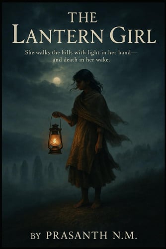 Cover of The Lantern Girl - She Walks the Hills With Light in Her Hand and Death in Her Wake