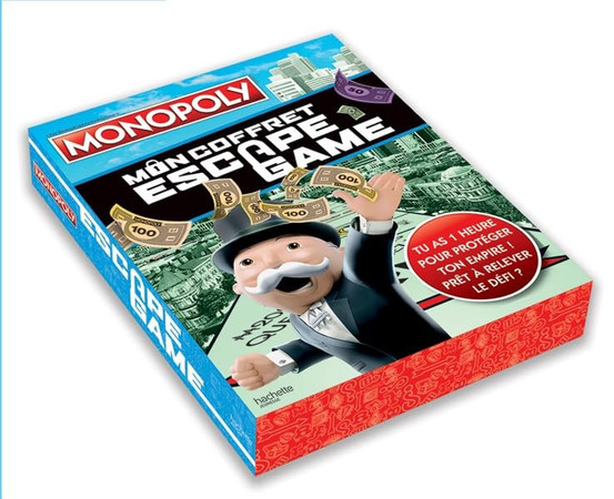 Cover of Hasbro Gaming / Monopoly - Mon Coffret Escape Game