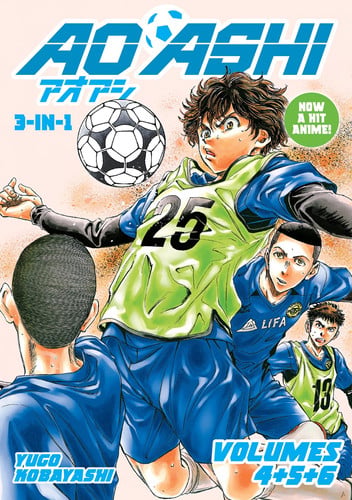 Cover of Aoashi (3-in-1 Edition) Volume 2 (Vol. 4,5,6)
