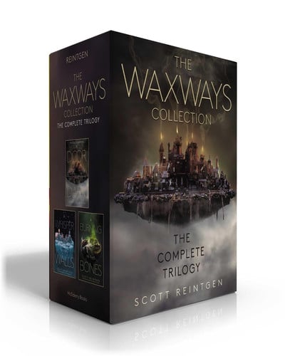 Cover of The Waxways Collection (Boxed Set): A Door in the Dark; A Whisper in the Walls; A Burning in the Bones