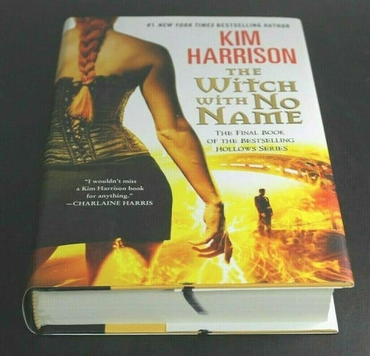 Cover of The Witch With No Name (The Hollows, #13)