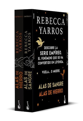 Cover of Pack Serie Empíreo (Libros I Y II): Incluye Alas De Sangre Y Alas De Hierro