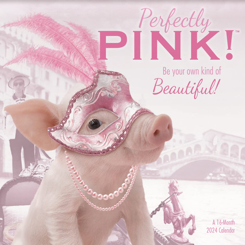Cover of 2024 Perfectly Pink Wall Calendar