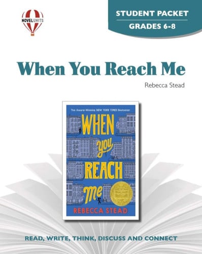 Cover of When You Reach Me Novel Units Student Packet