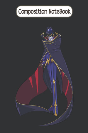 Cover of Composition Notebook: Code Geass Lelouch Of The Rebellion Lelouch Lamperouge - Code Geass Anime Journal/Notebook 100 Pages, 6*9 With Soft Cover, Matte Finish