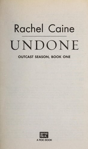 Cover of Undone (Outcast Season, #1)